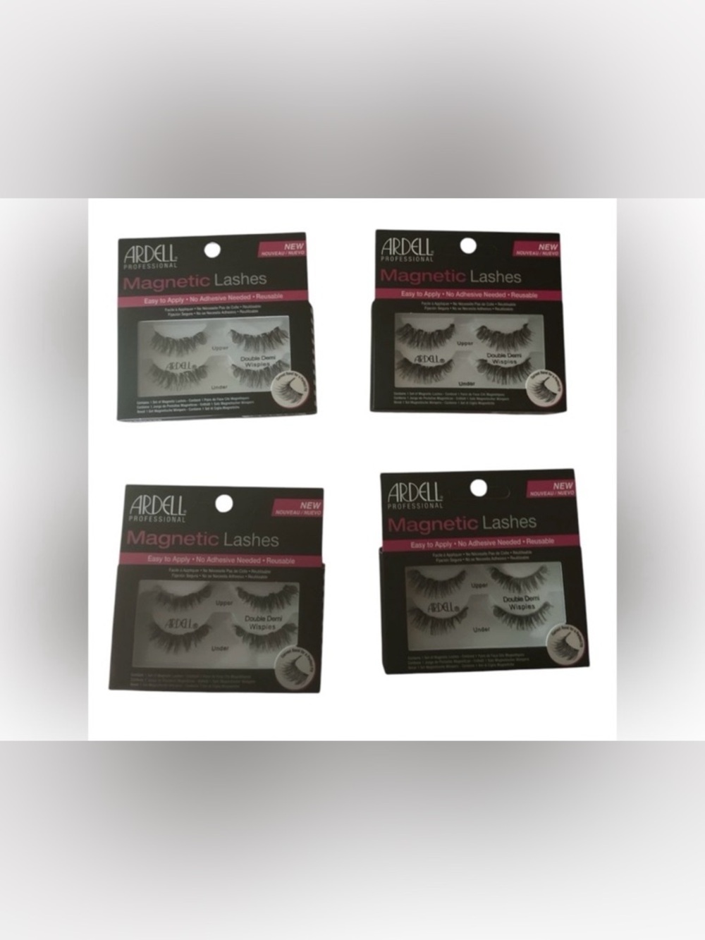 🔥 8 Bundle Deal! Ardell Magnetic Lashes Double Demi Wispies  – $25 - Picture 2 of 6